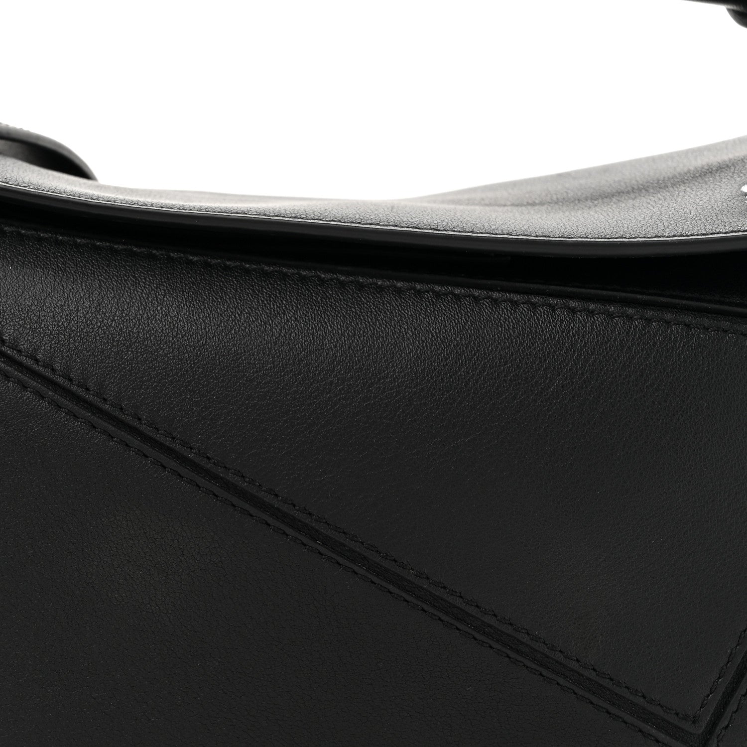 Loewe Calfskin Small Puzzle Bag Black 7 of 9