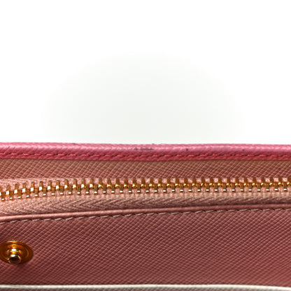 Prada Saffiano Colour Metal Wallet Petalo Peonia 21 of 22