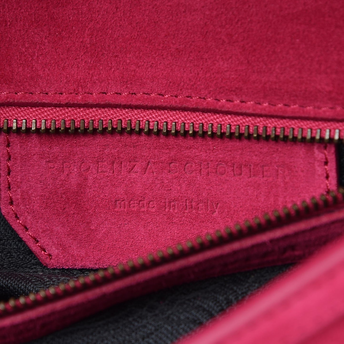 Suede PS1 Mini Pouch Messenger Bag Chianti