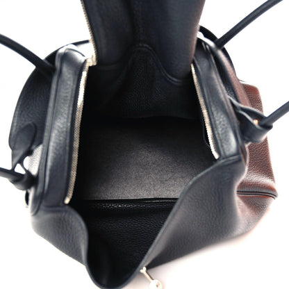 Hermes Taurillon Clemence Lindy 34 Black 7 of 12