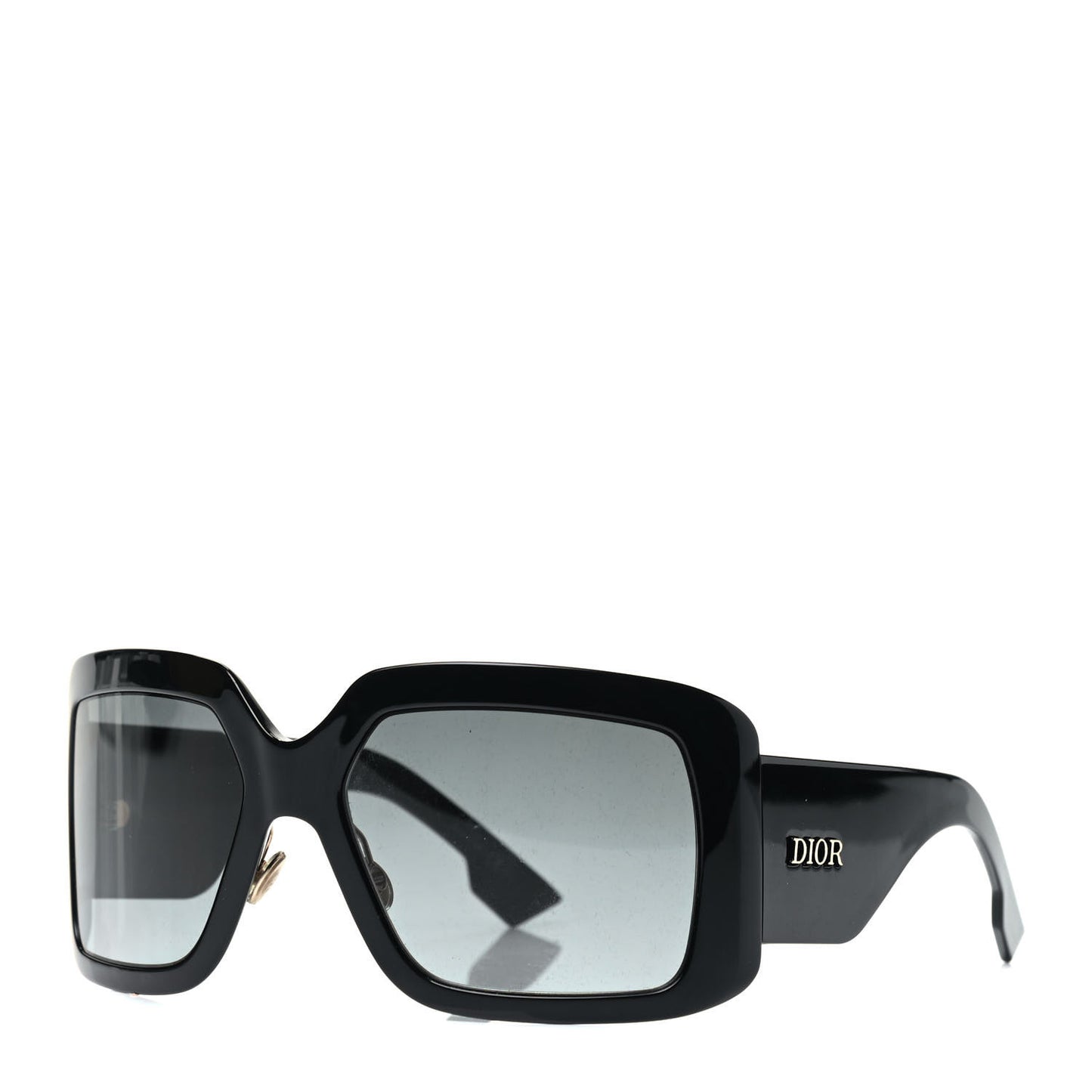 Acetate DiorSo Light 2 Shield Sunglasses Black