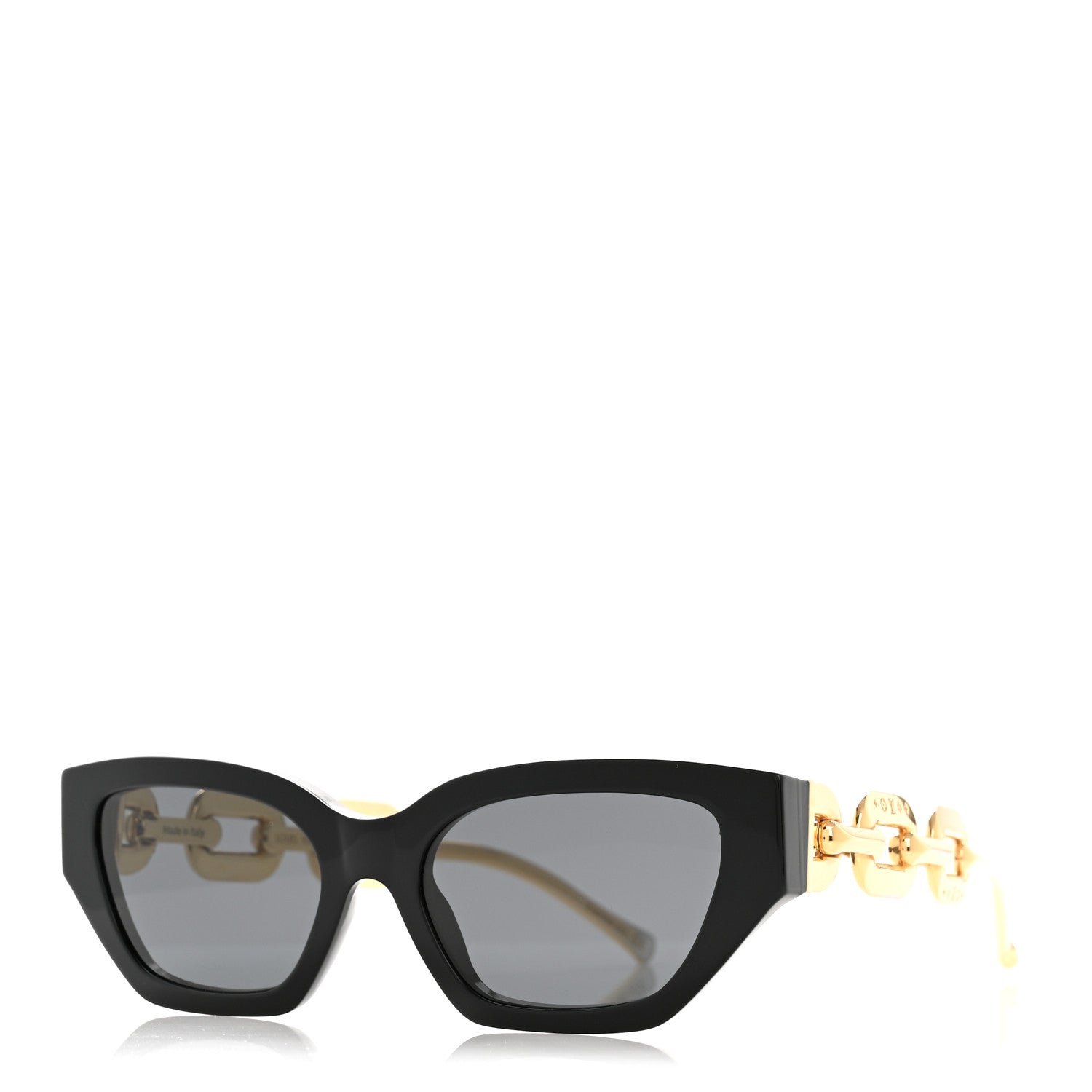 Louis Vuitton Metal LV Edge Sunglasses Z1473W Black 1 of 8