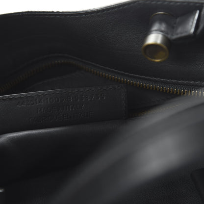 Balenciaga Veau Soyeux Perforated Blackout Hardware City Black 9 of 11