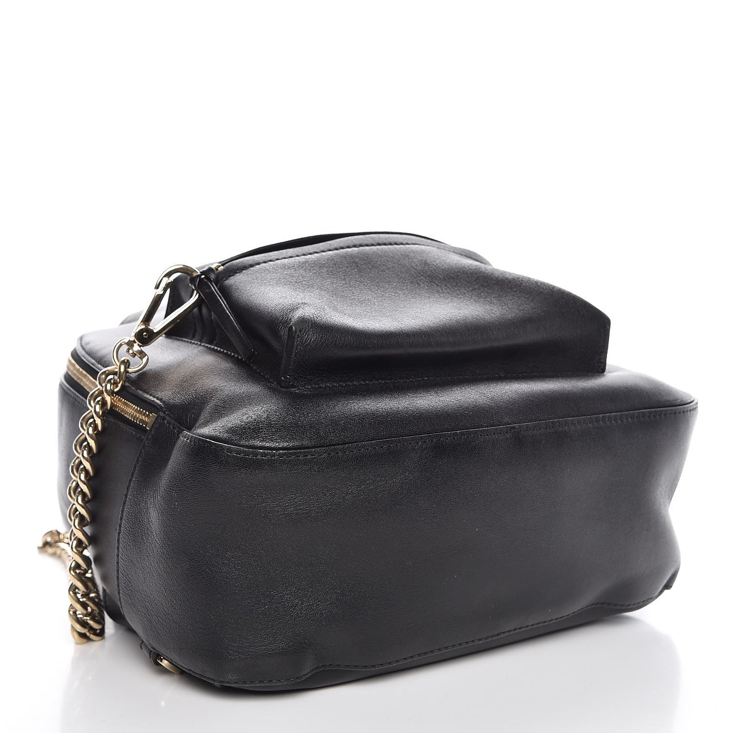 Calfskin Palazzo Medusa Backpack Black