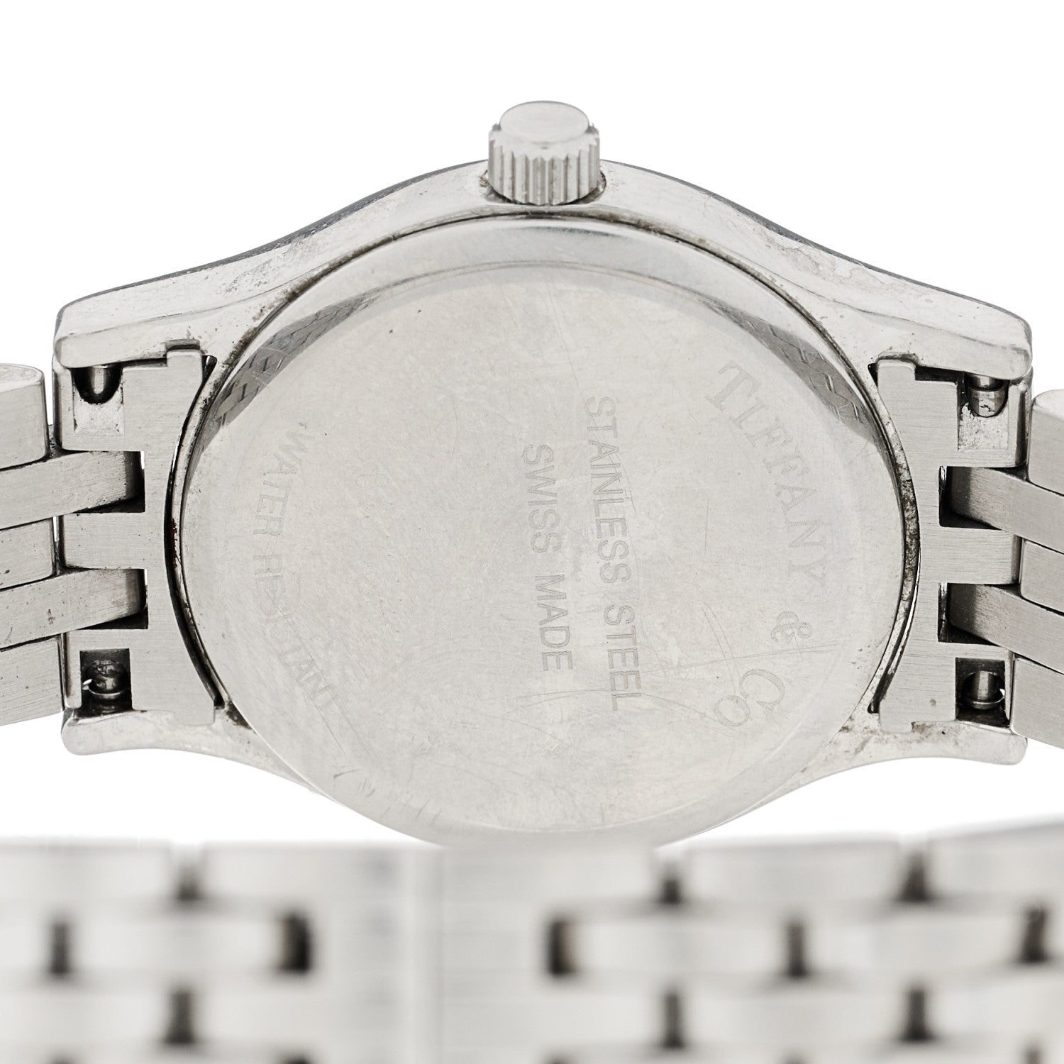 Tiffany Stainless Steel 24mm Classic Round Quartz Watch 4 of 4