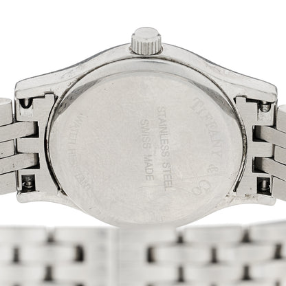Tiffany Stainless Steel 24mm Classic Round Quartz Watch 4 of 4