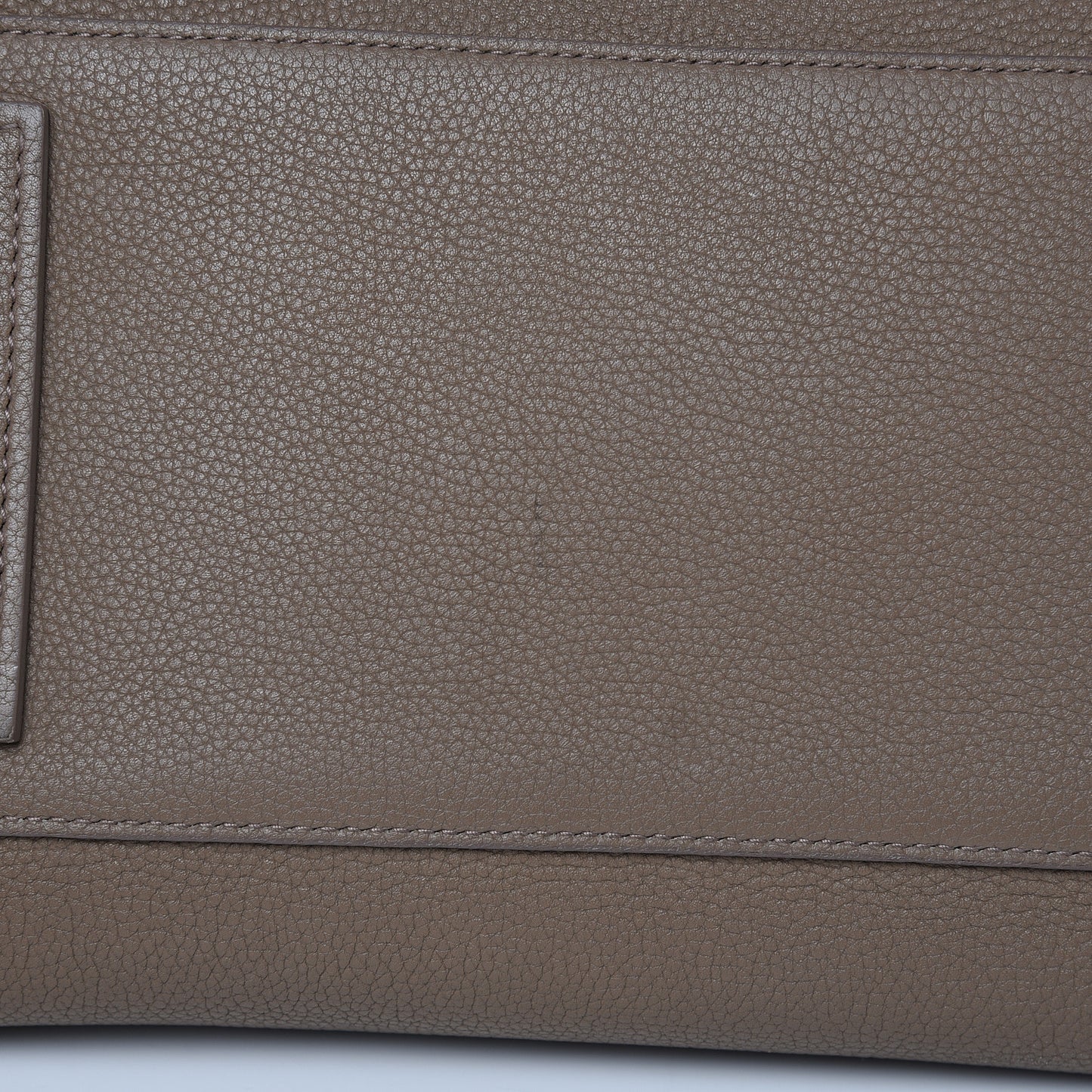Grained Calfskin Small Supple Sac De Jour Taupe