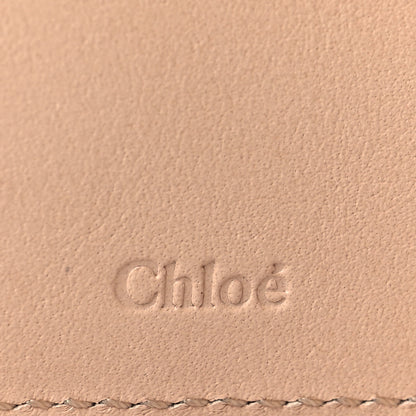 Chloe Calfskin Alphabet Trifold Wallet Blush Nude 6 of 10