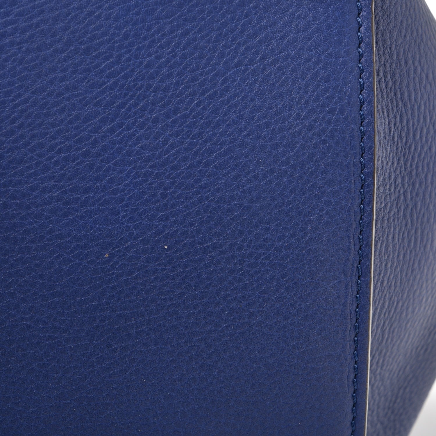 Celine Supple Calfskin Medium Phantom Luggage Royal Blue 11 of 11