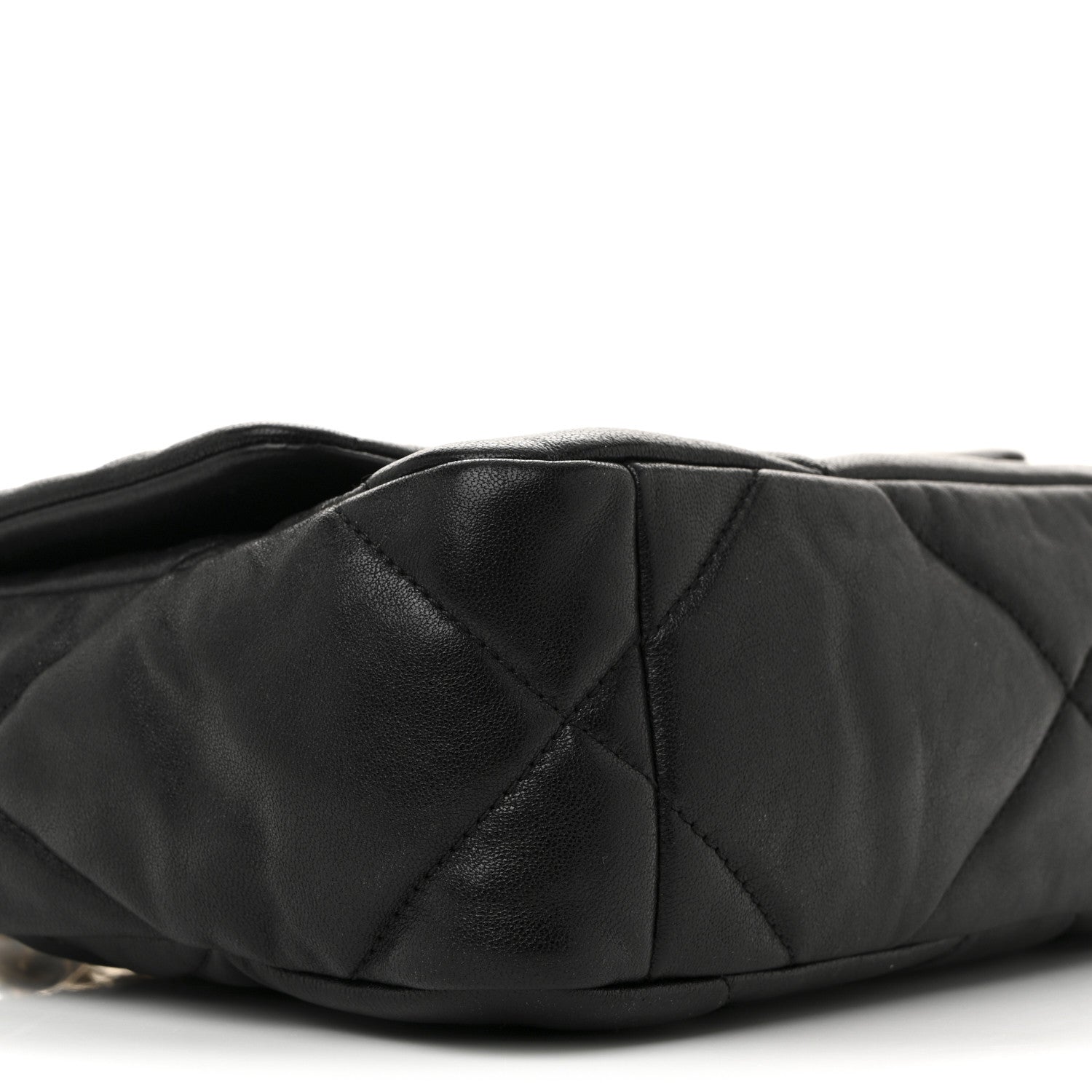 Chanel Lambskin Quilted Medium Chanel 19 Flap Black 9 of 13