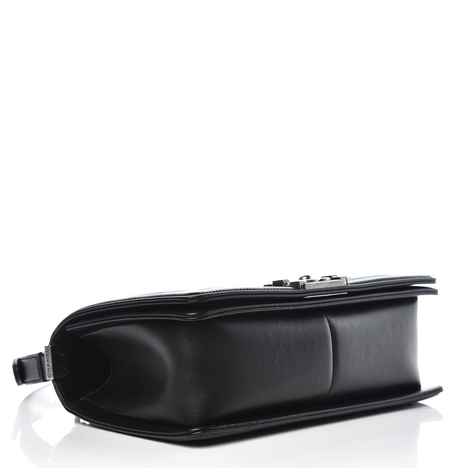 Chanel Lambskin Quilted Medium Boy Flap Black 4 of 10