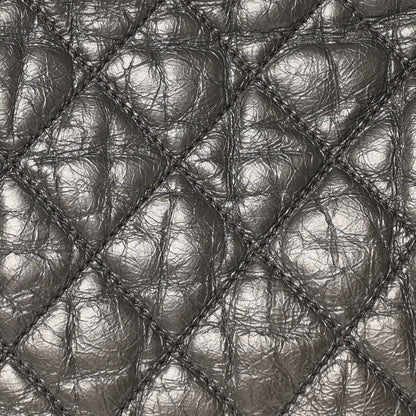 Chanel Metallic Calfskin Quilted Large Chain Me Hobo Silver 8 of 10