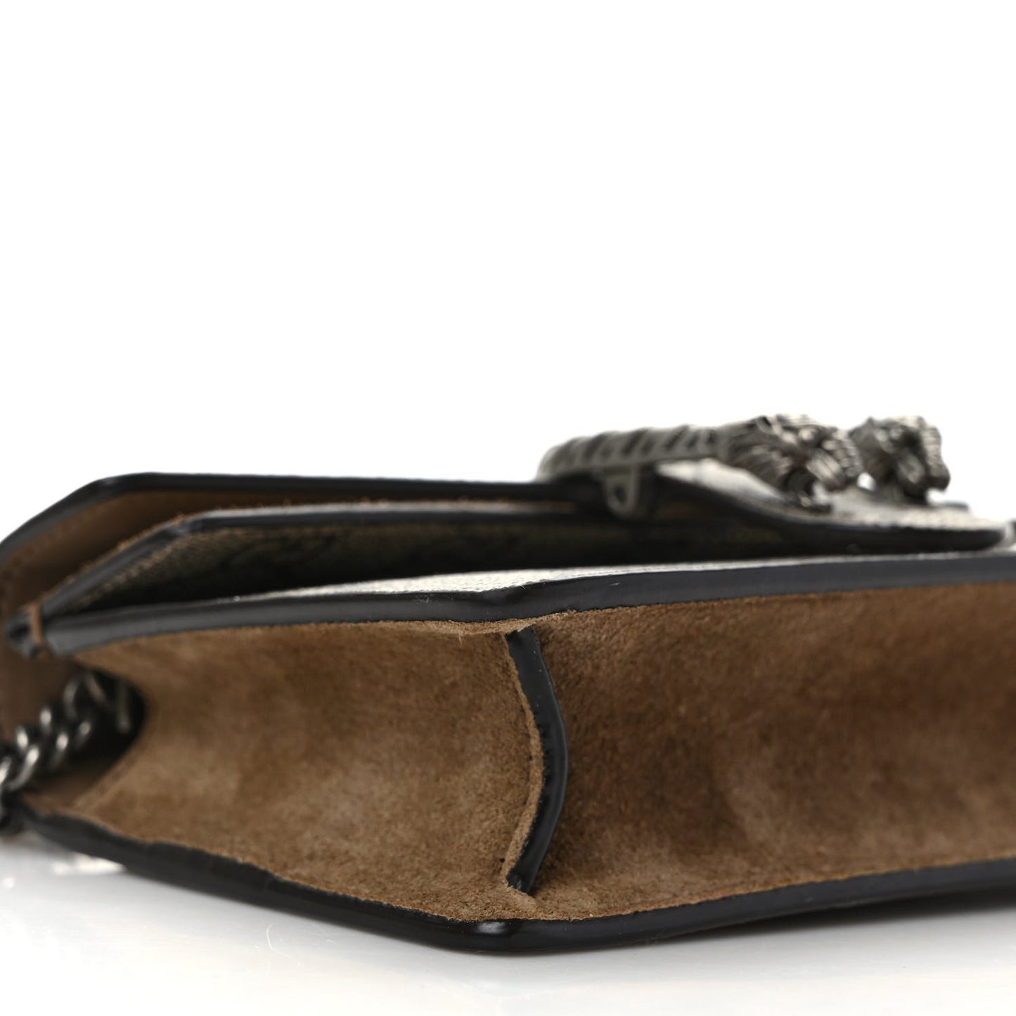 GG Supreme Monogram Super Mini Dionysus Shoulder Bag Taupe