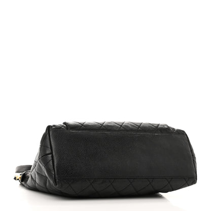 Chanel Caviar Quilted Flap Shoulder Bag Black 4 of 10