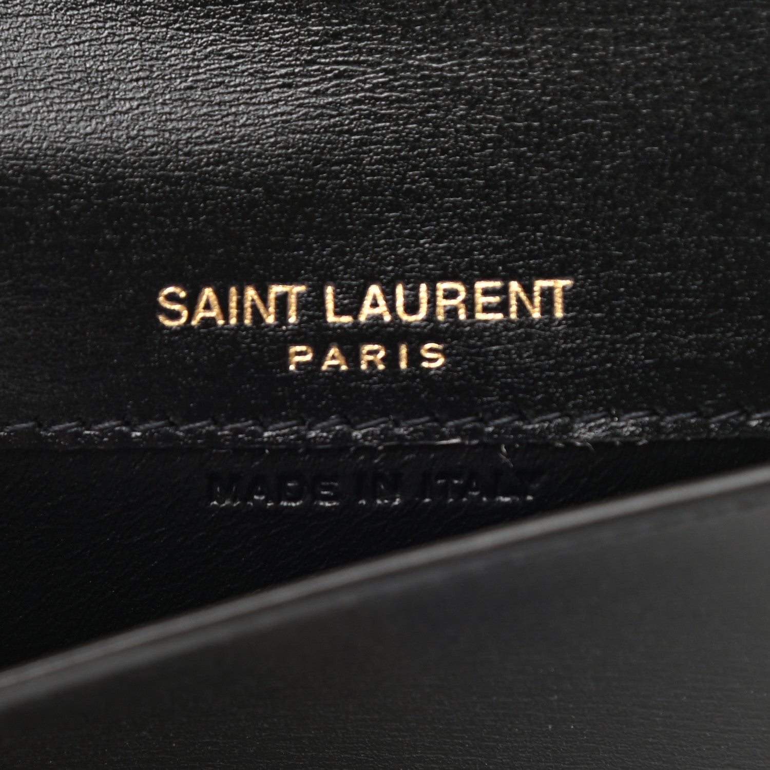 Saint Laurent Smooth Calfskin Monogram Coin Pouch Black 6 of 8