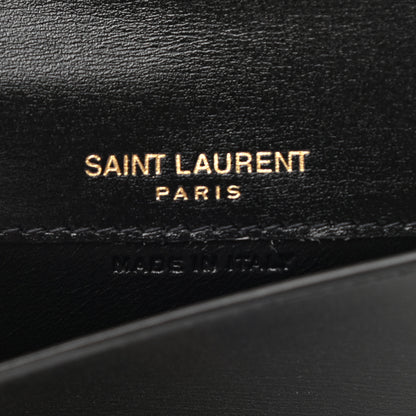 Saint Laurent Smooth Calfskin Monogram Coin Pouch Black 6 of 8