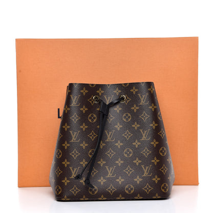 Louis Vuitton Monogram Neonoe MM Black 8 of 8