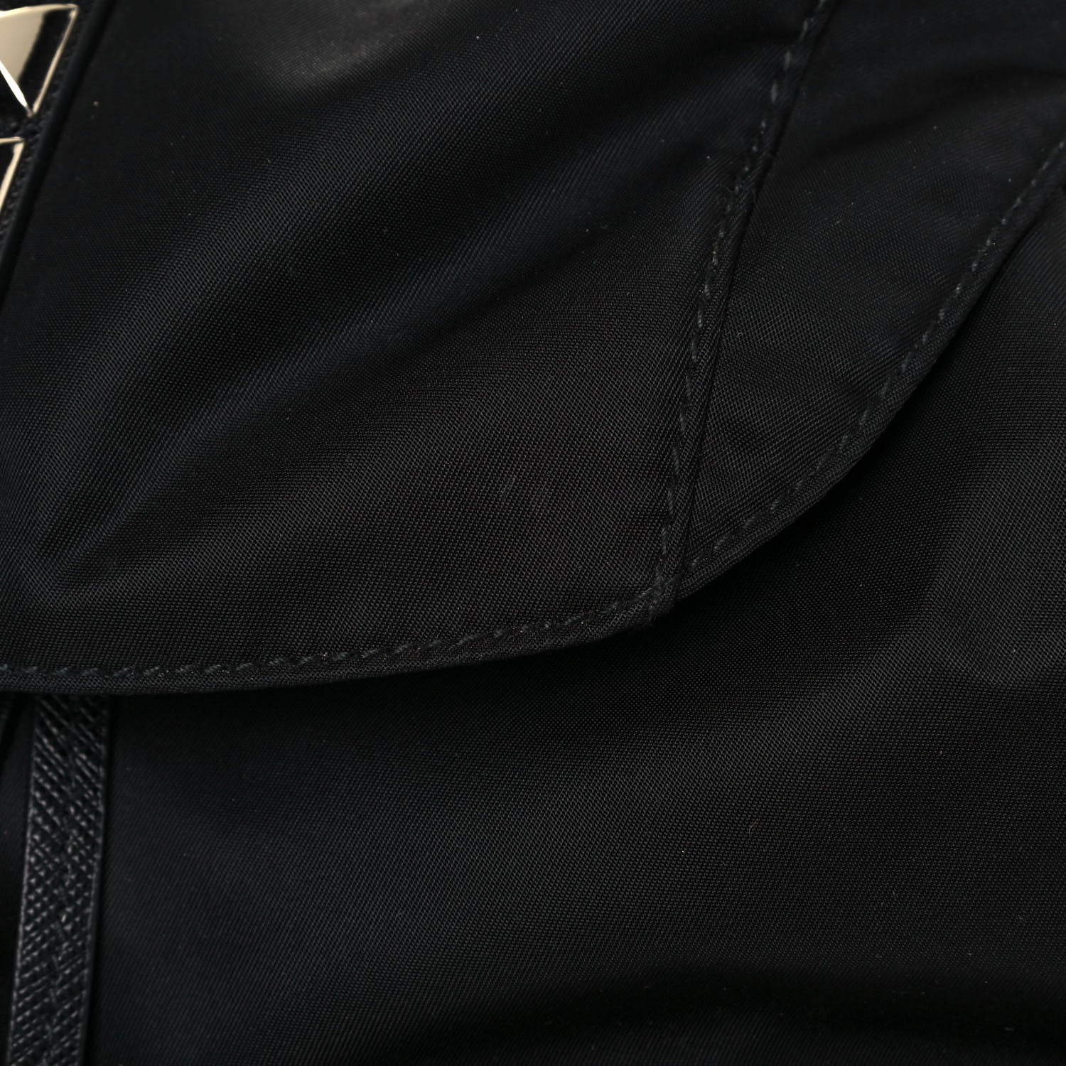 Prada Nylon New Vela Studded Backpack Black 14 of 14