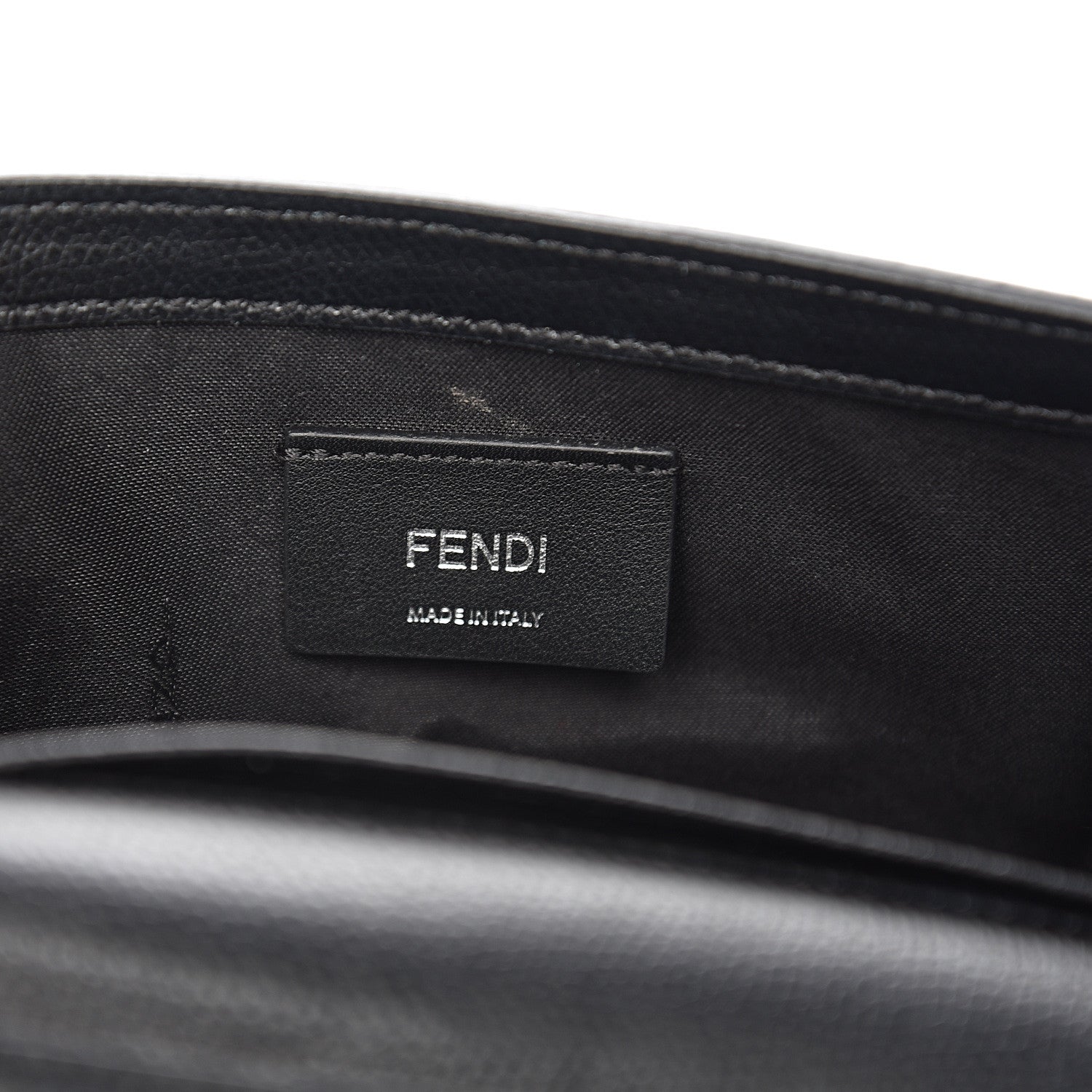 Fendi Vitello Cruise F is Fendi Wallet on Chain Black 6 of 10