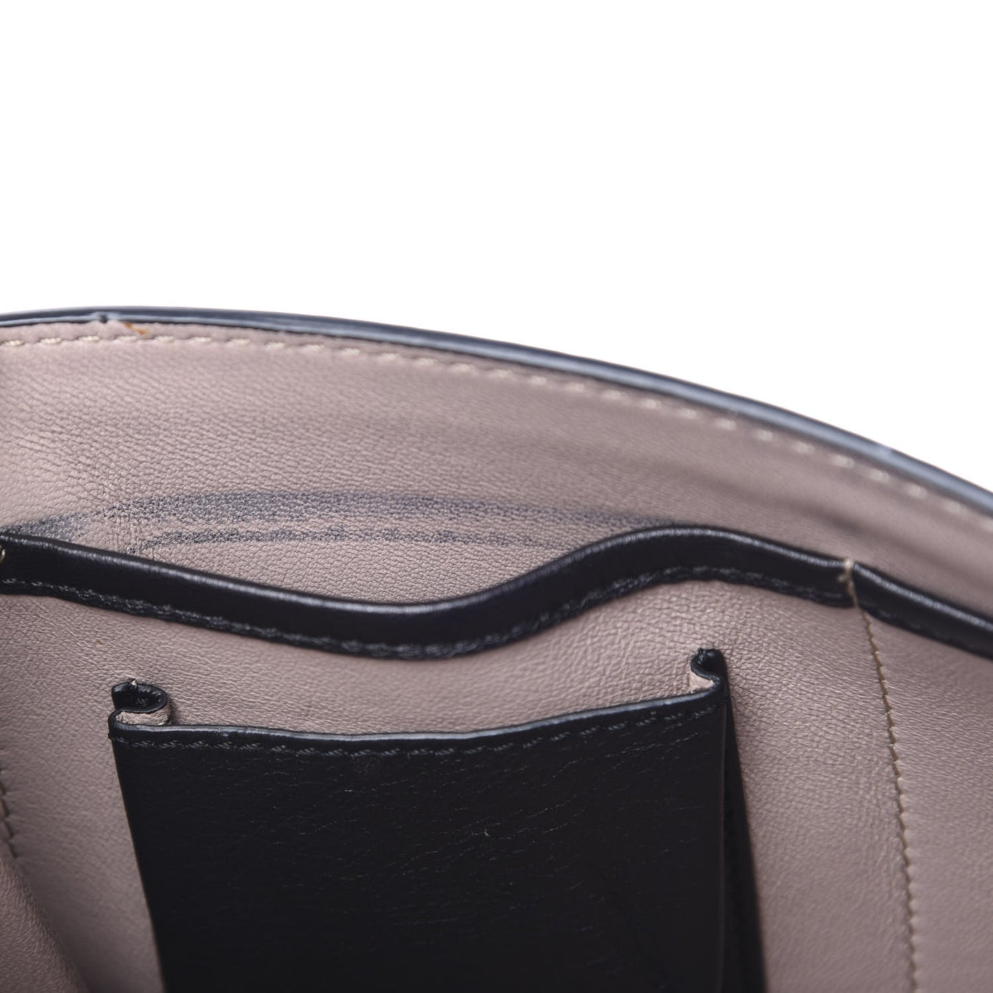 Calfskin Rockstud Top Handle Crossbody Black