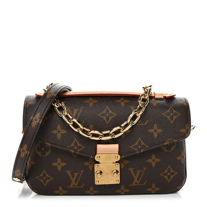 Louis Vuitton Monogram Pochette Metis East West 1 of 9