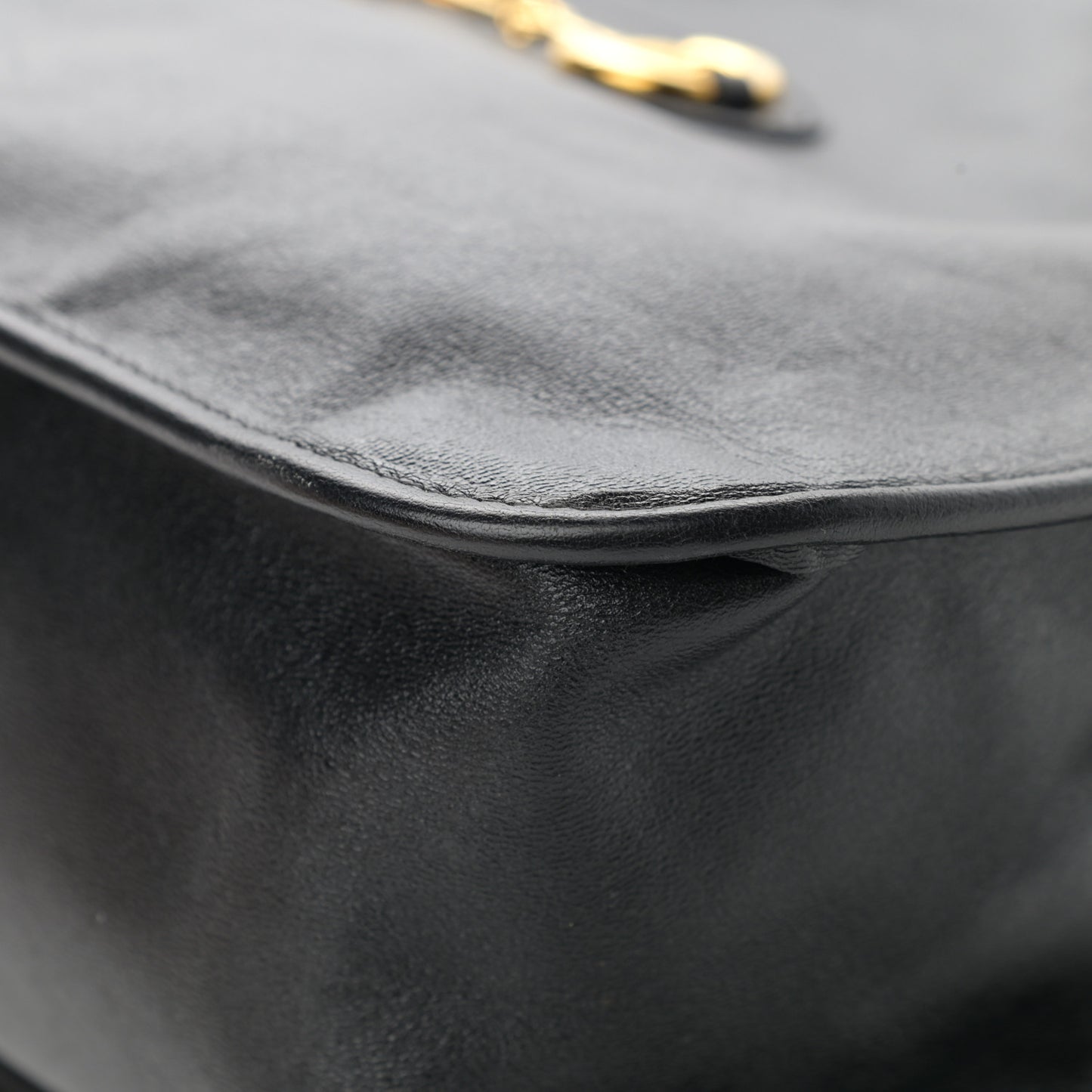 Calfskin Large Horsebit 1955 Tote Bag Black