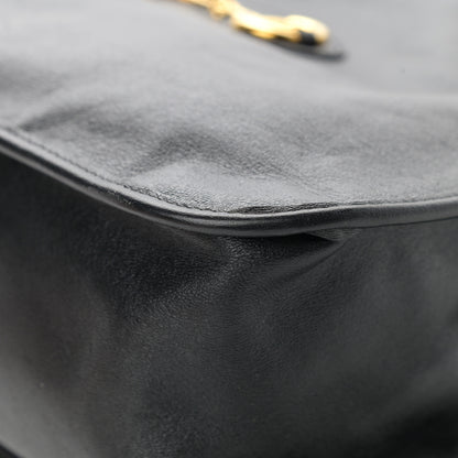 Gucci Calfskin Large Horsebit 1955 Tote Bag Black 10 of 13