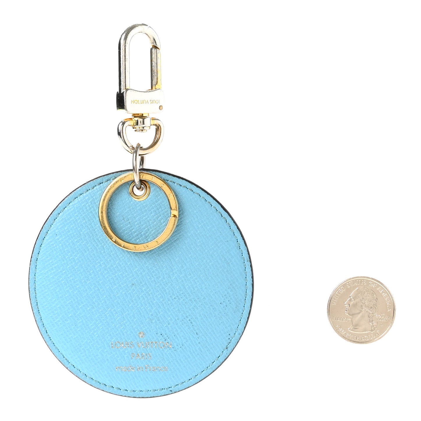 Damier Ebene 2017 Christmas Animation Bag Charm Key Ring