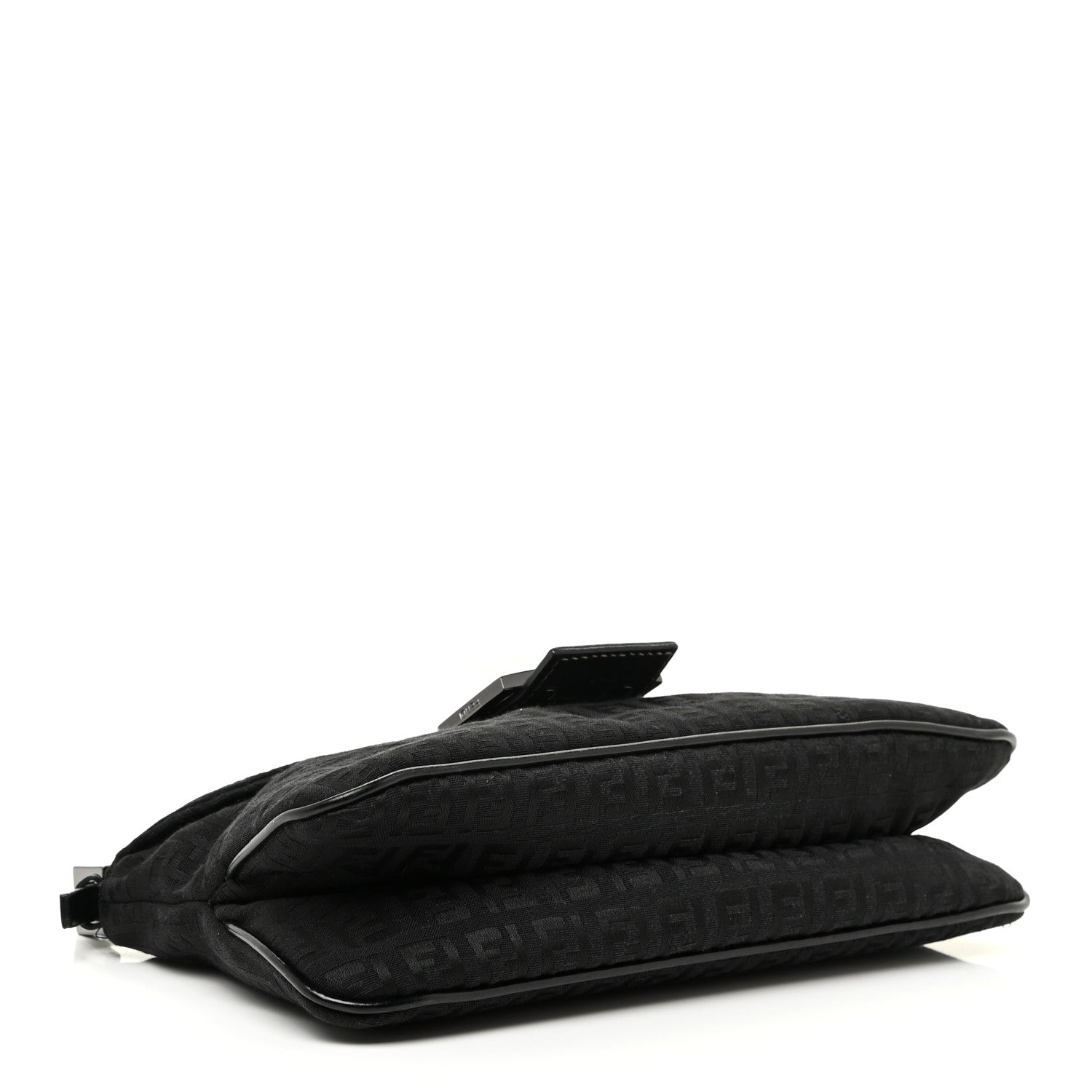 Fendi Zucchino Baguette Black 4 of 22