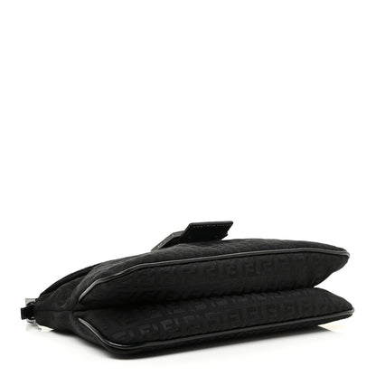 Fendi Zucchino Baguette Black 4 of 22