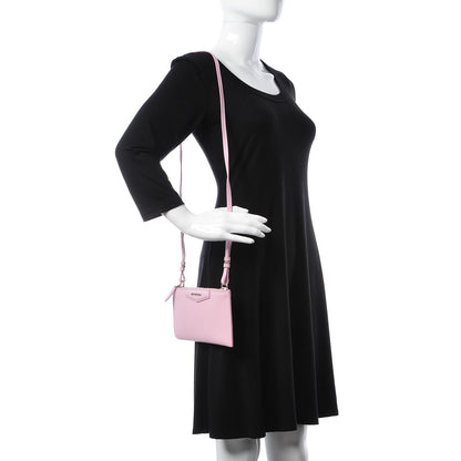 Givenchy Grained Goatskin Antigona Crossbody Bright Pink 2 of 7
