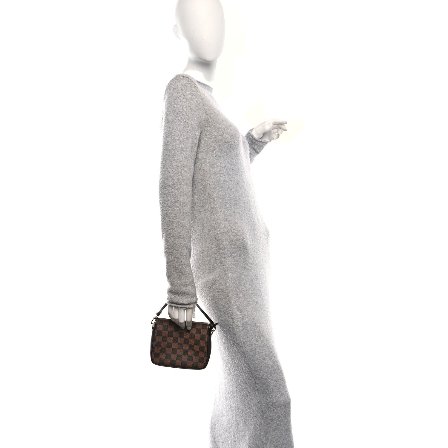 Louis Vuitton Damier Ebene Trousse Make Up Bag Pochette 1853907