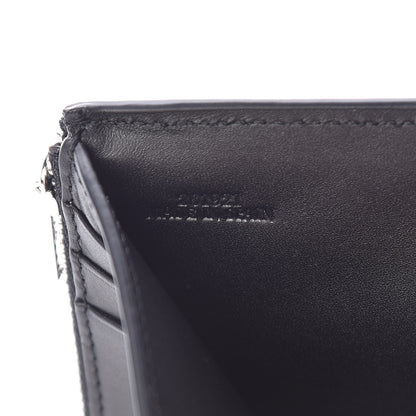 Loewe Calfskin Embossed Repeat Small Vertical Wallet Black Multicolor 7 of 8