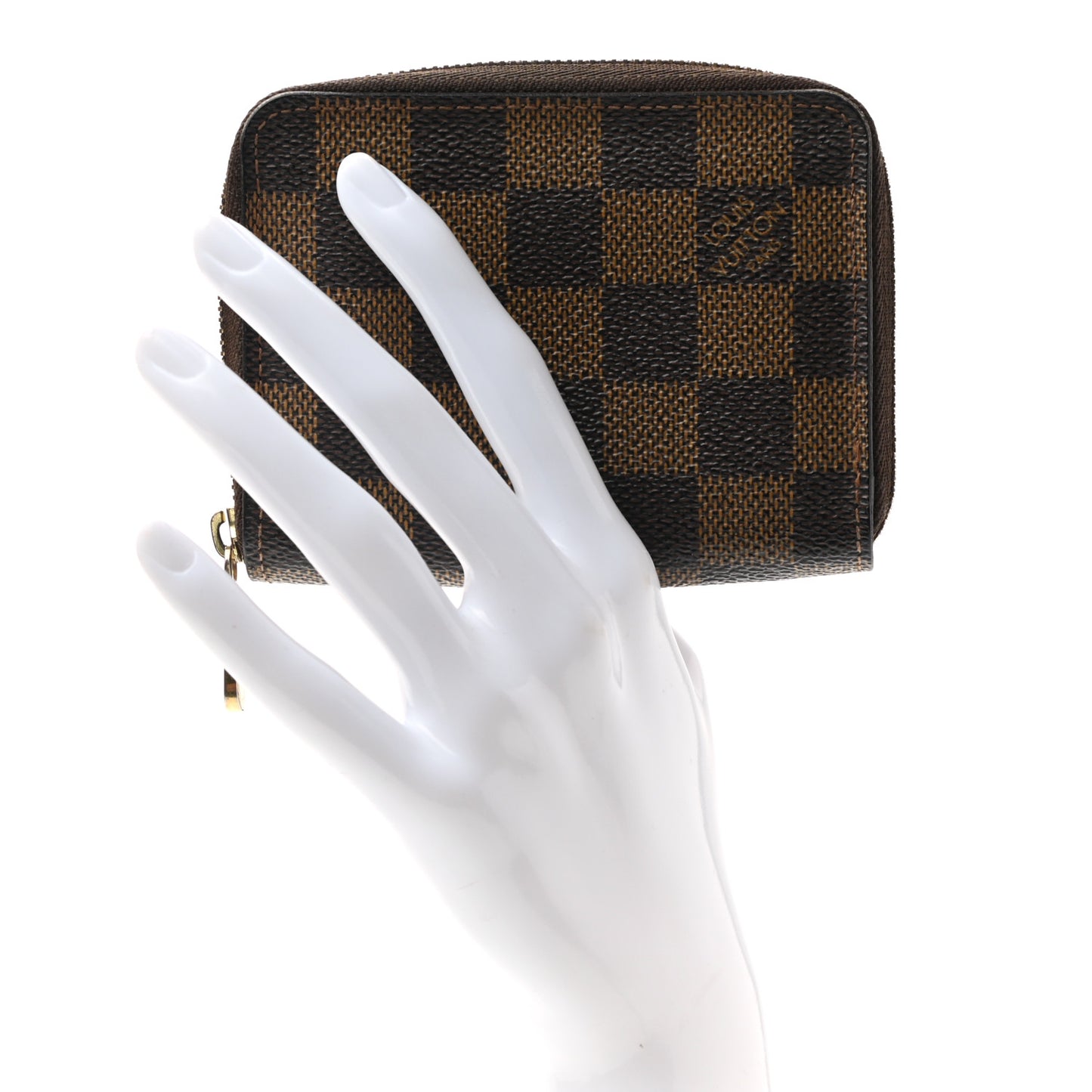 Damier Ebene Zippy Coin Purse
