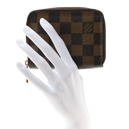 Louis Vuitton Damier Ebene Zippy Coin Purse 2 of 6
