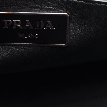 Prada City Calf Twin Pocket Tote Black 6 of 11