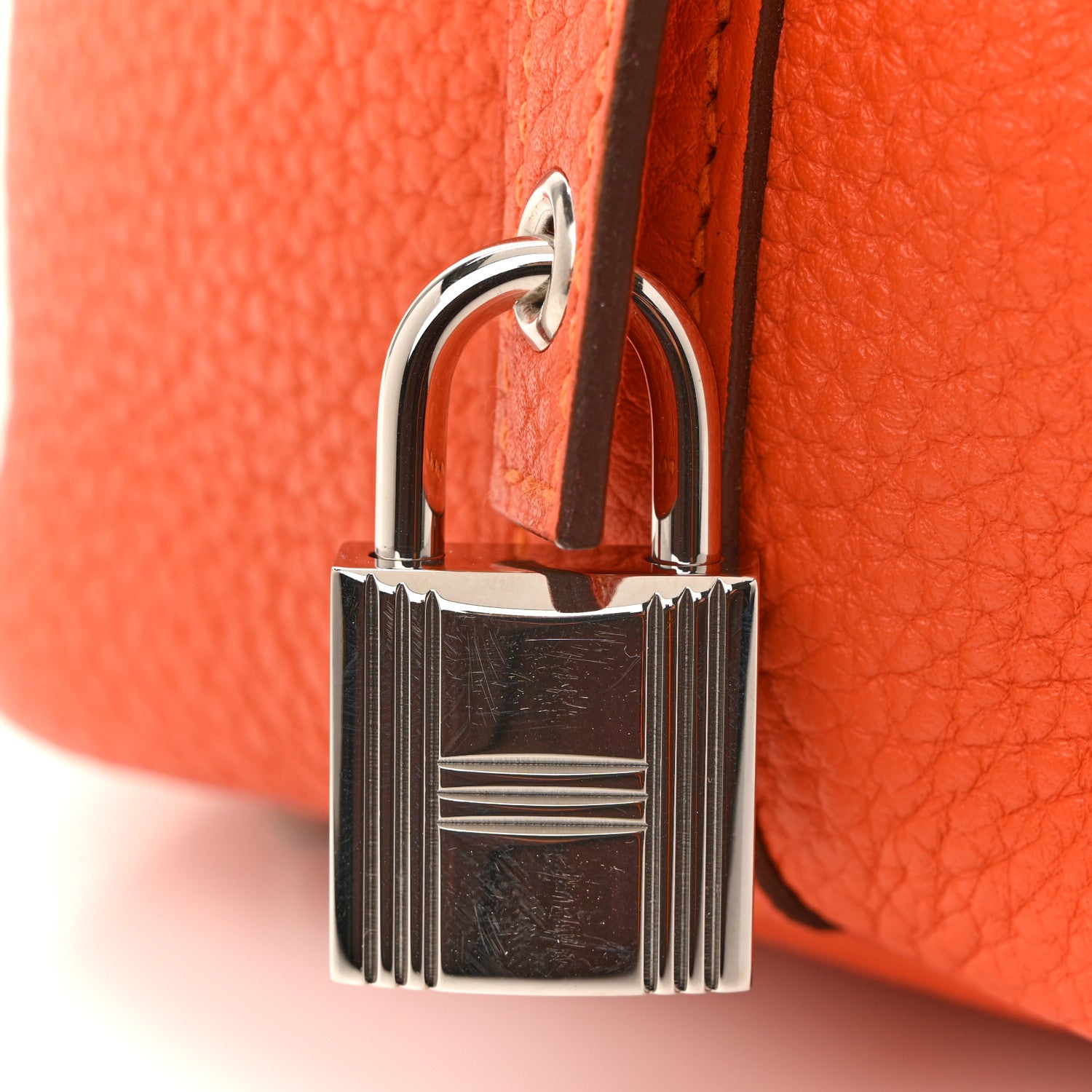Hermes Taurillon Clemence Picotin Lock 18 PM Feu 12 of 13