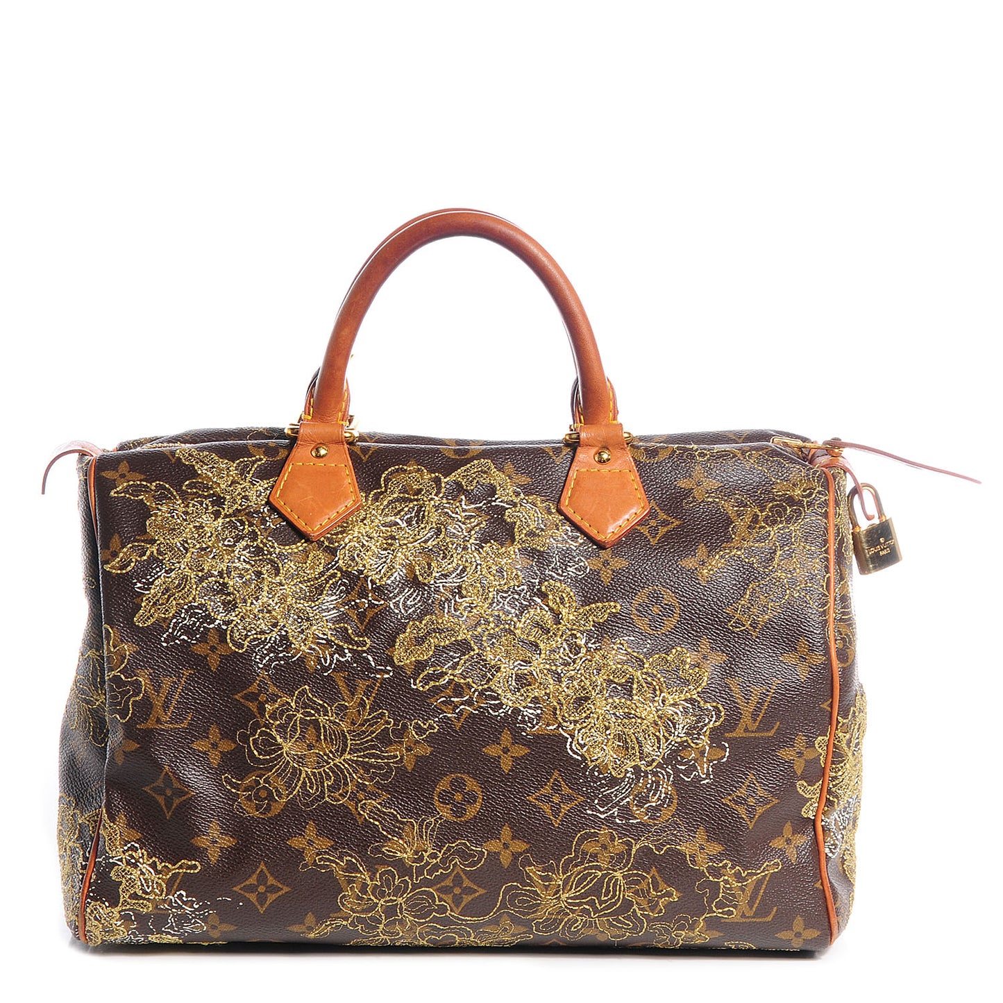 Monogram Dentelle Speedy 30 Gold