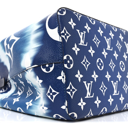 Louis Vuitton Monogram Escale Neonoe MM Blue 9 of 10