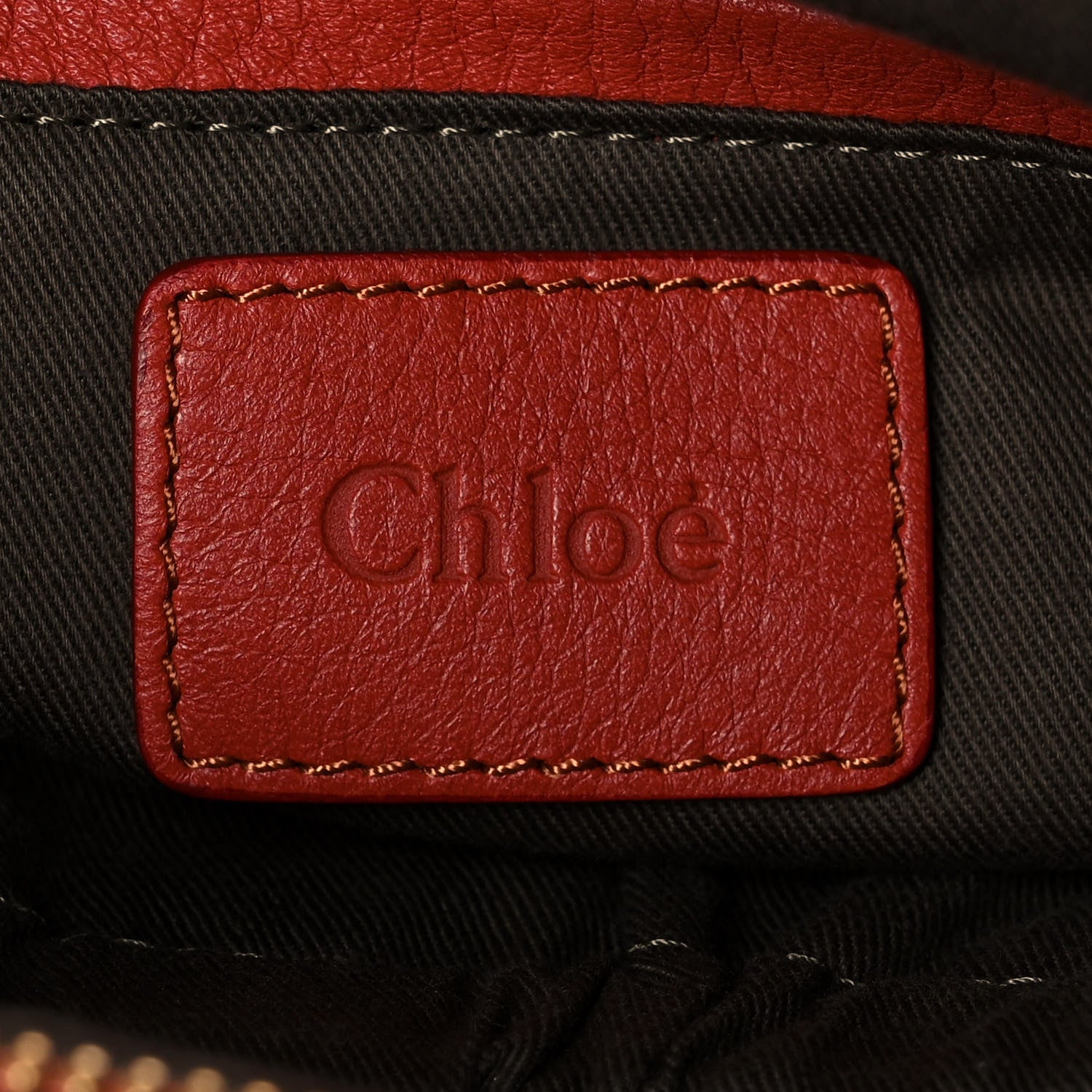Chloe Calfskin Medium Marcie Satchel Maple Leaf 6 of 8