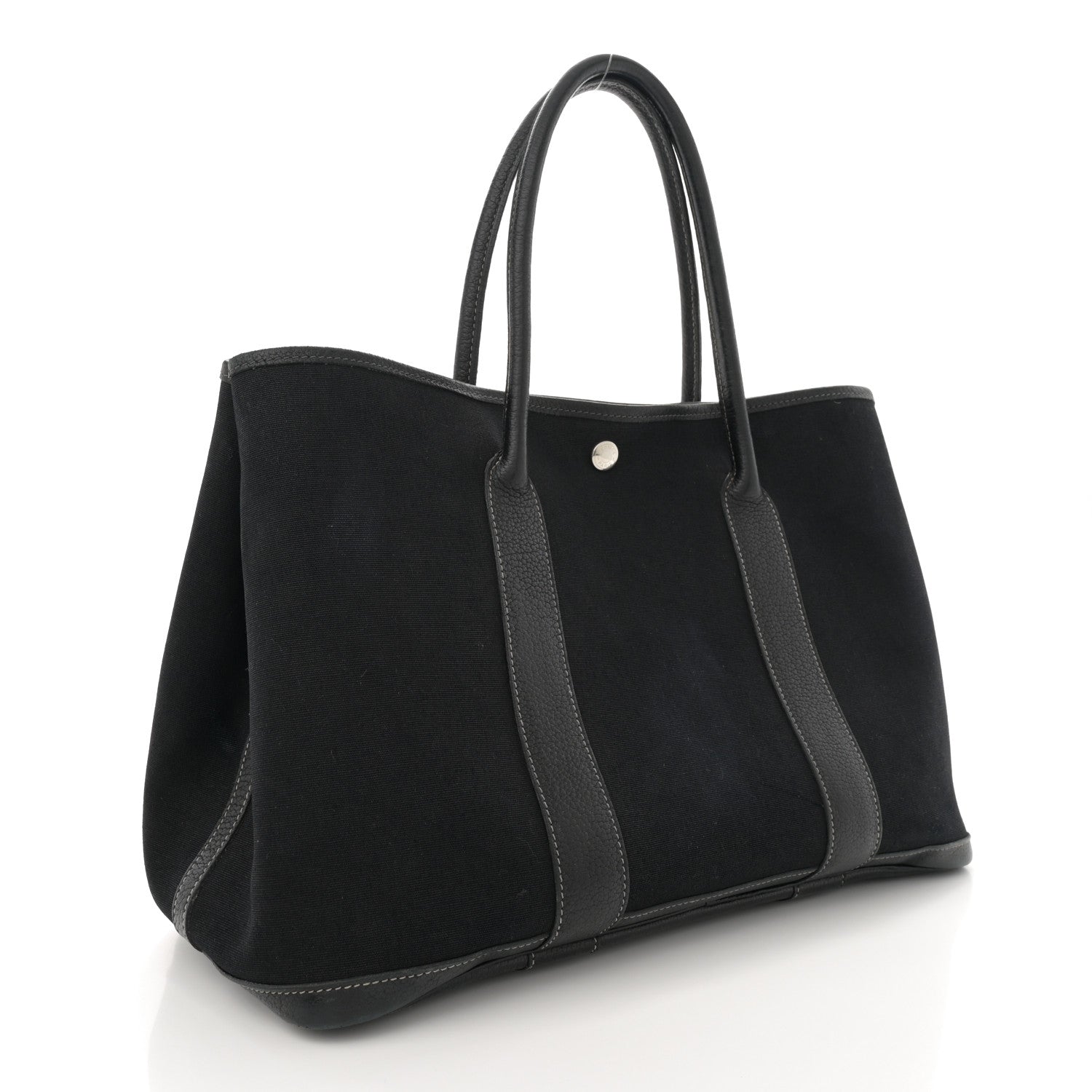 Hermes Toile Negonda Garden Party Tote 36 MM Black 3 of 14
