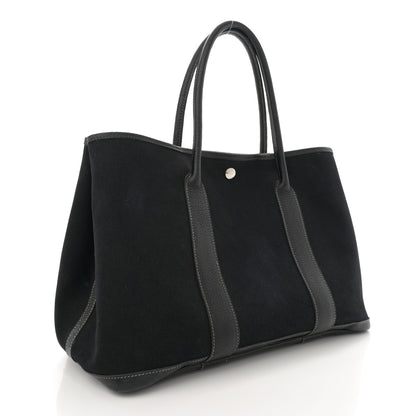 Hermes Toile Negonda Garden Party Tote 36 MM Black 3 of 14