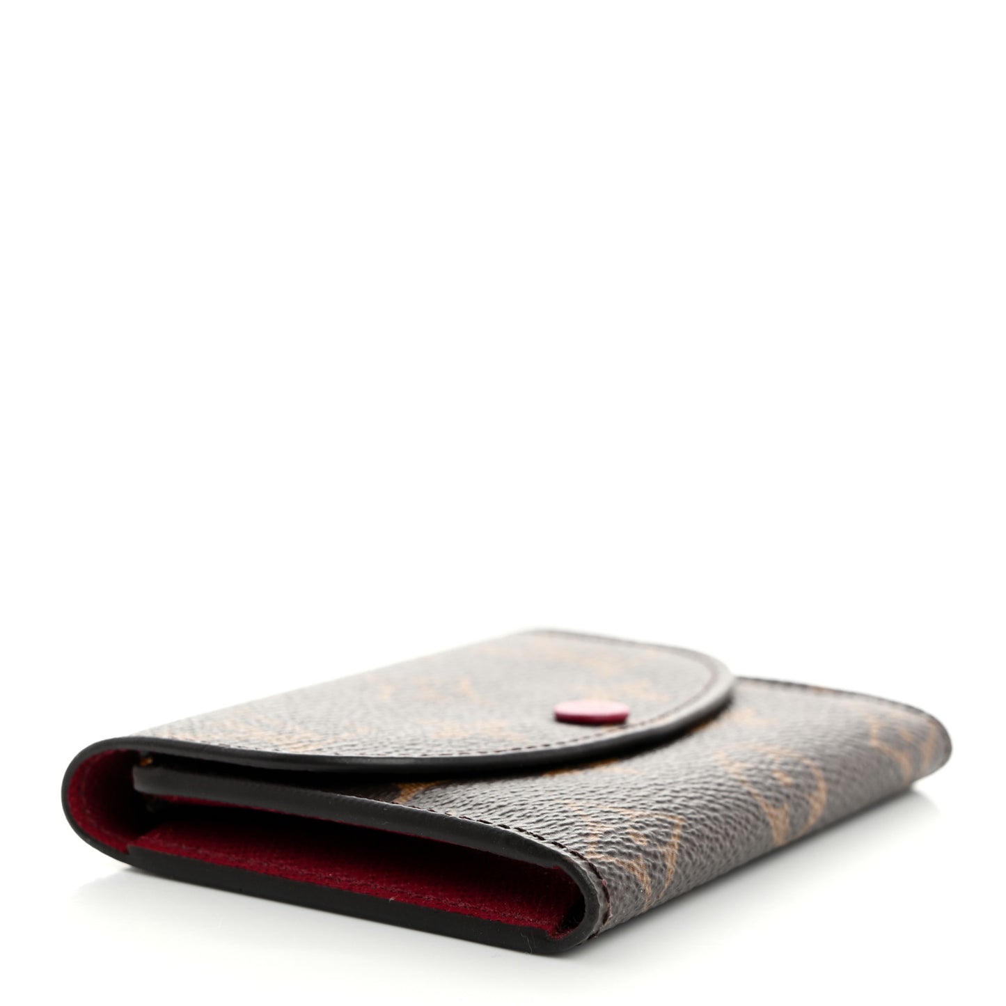 Monogram Rosalie Coin Purse Fuchsia