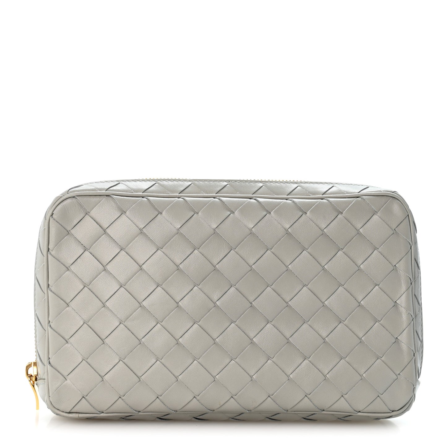 Nappa Intrecciato Medium Organizer Case Agate