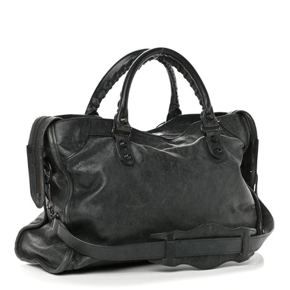 Balenciaga Agneau Classic Hardware City Anthracite 2 of 4