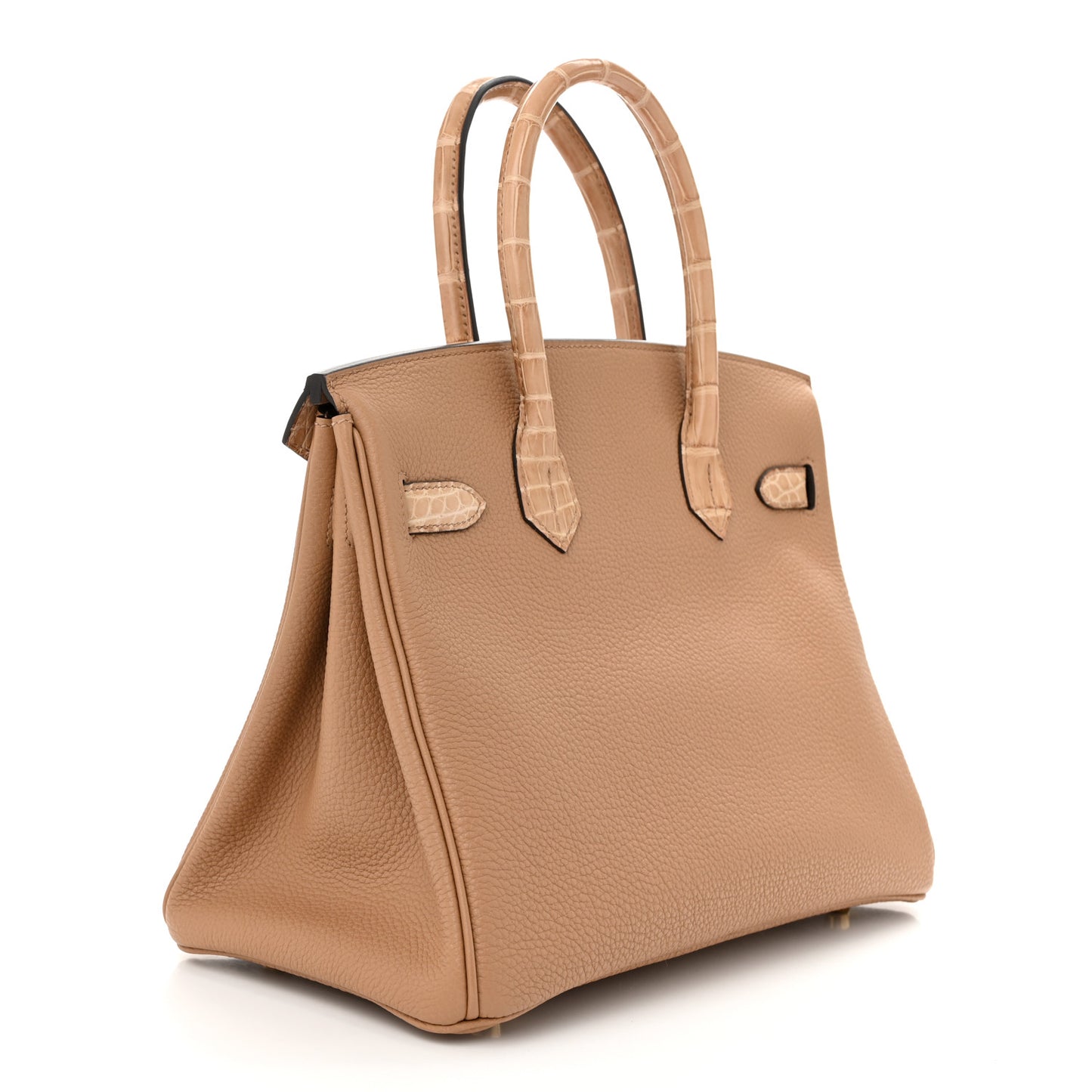 Togo Matte Alligator Birkin Touch 30 Chai