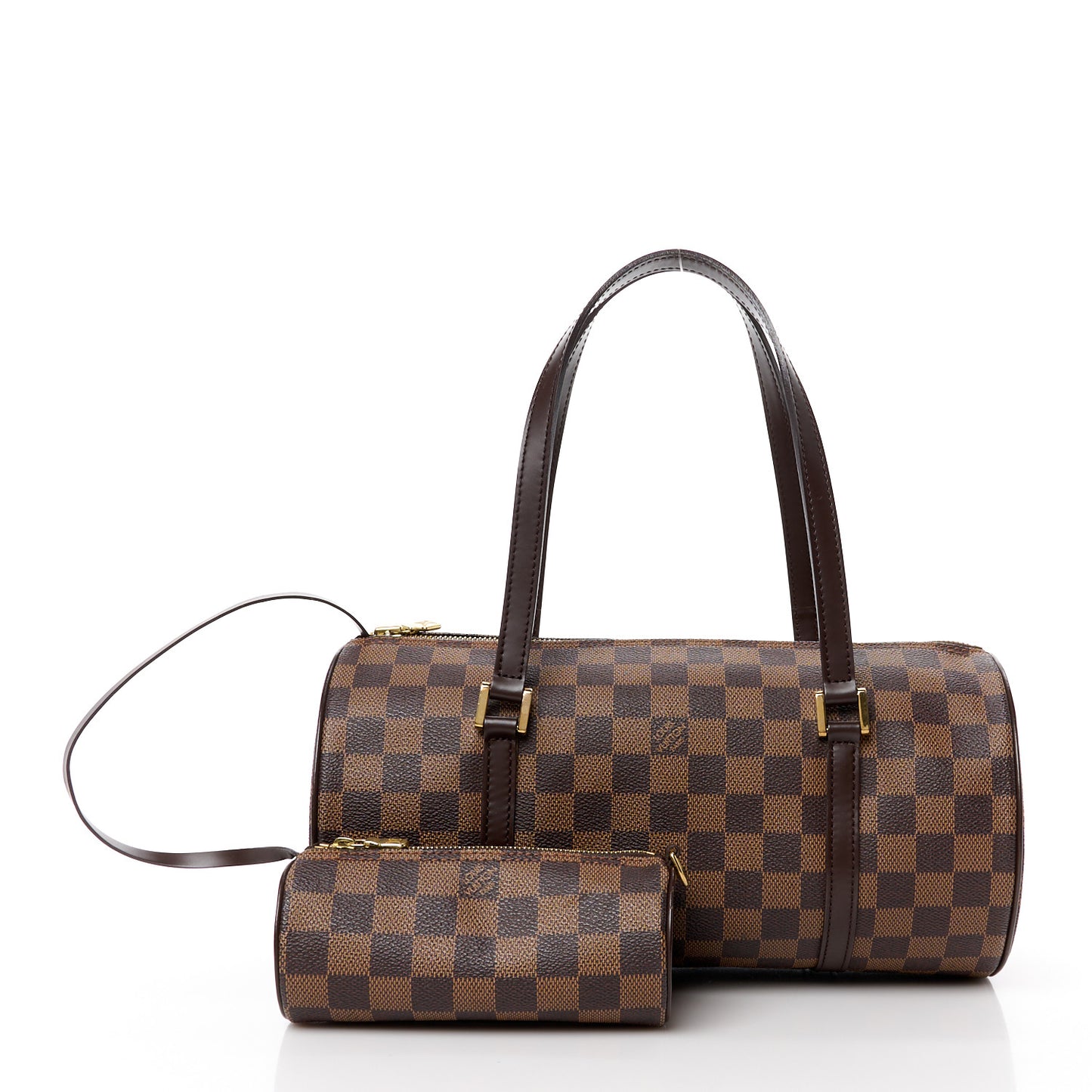 Damier Ebene Papillon 30 With Companion