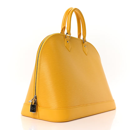 Louis Vuitton Epi Alma GM Citron 3 of 9