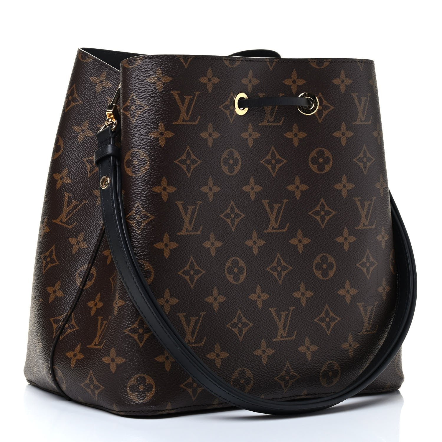 Louis Vuitton Monogram Neonoe MM Black 2 of 4