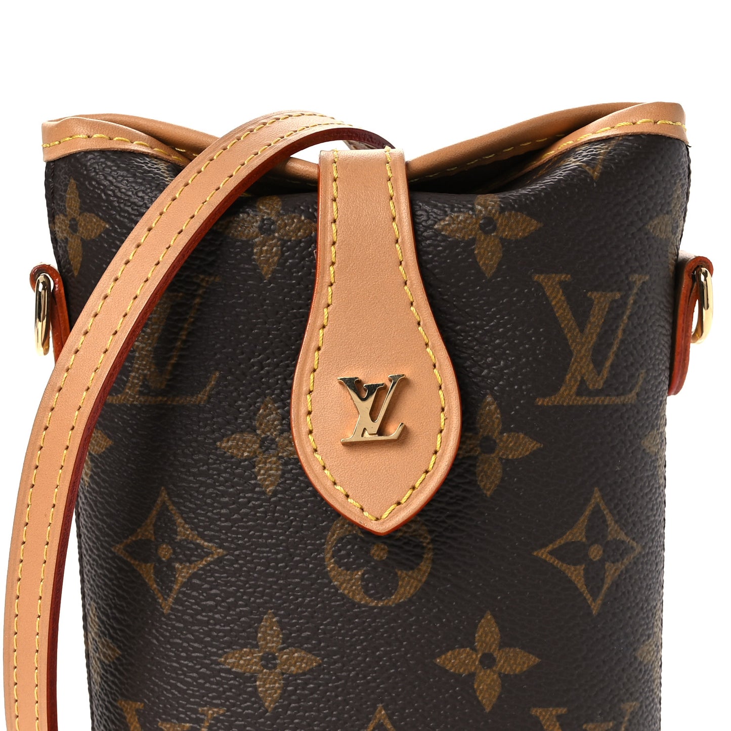 Monogram Fold Me Pouch